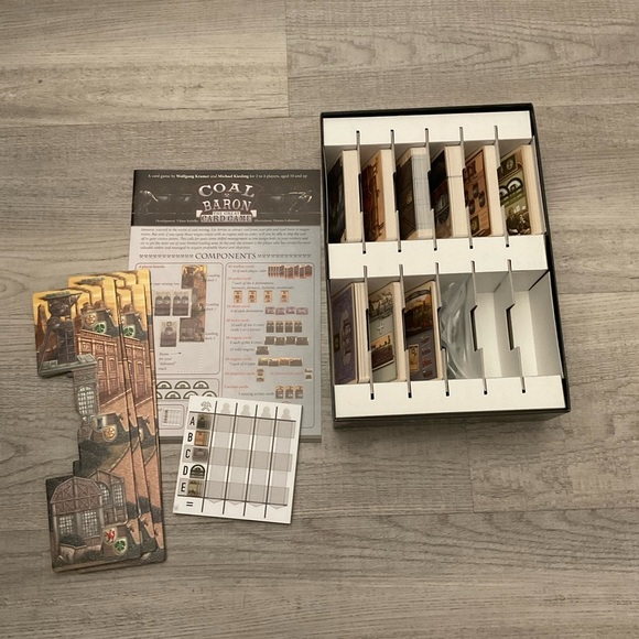 Coal Baron: The Great Card Game - Stronghold Games 2016 -  Complete - Picture 3 of 3